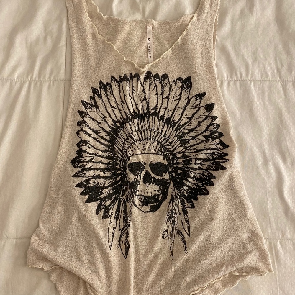 Loose fitting tank top